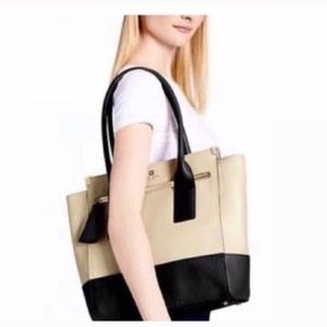 Kate Spade Linda shoulder bag cream and black